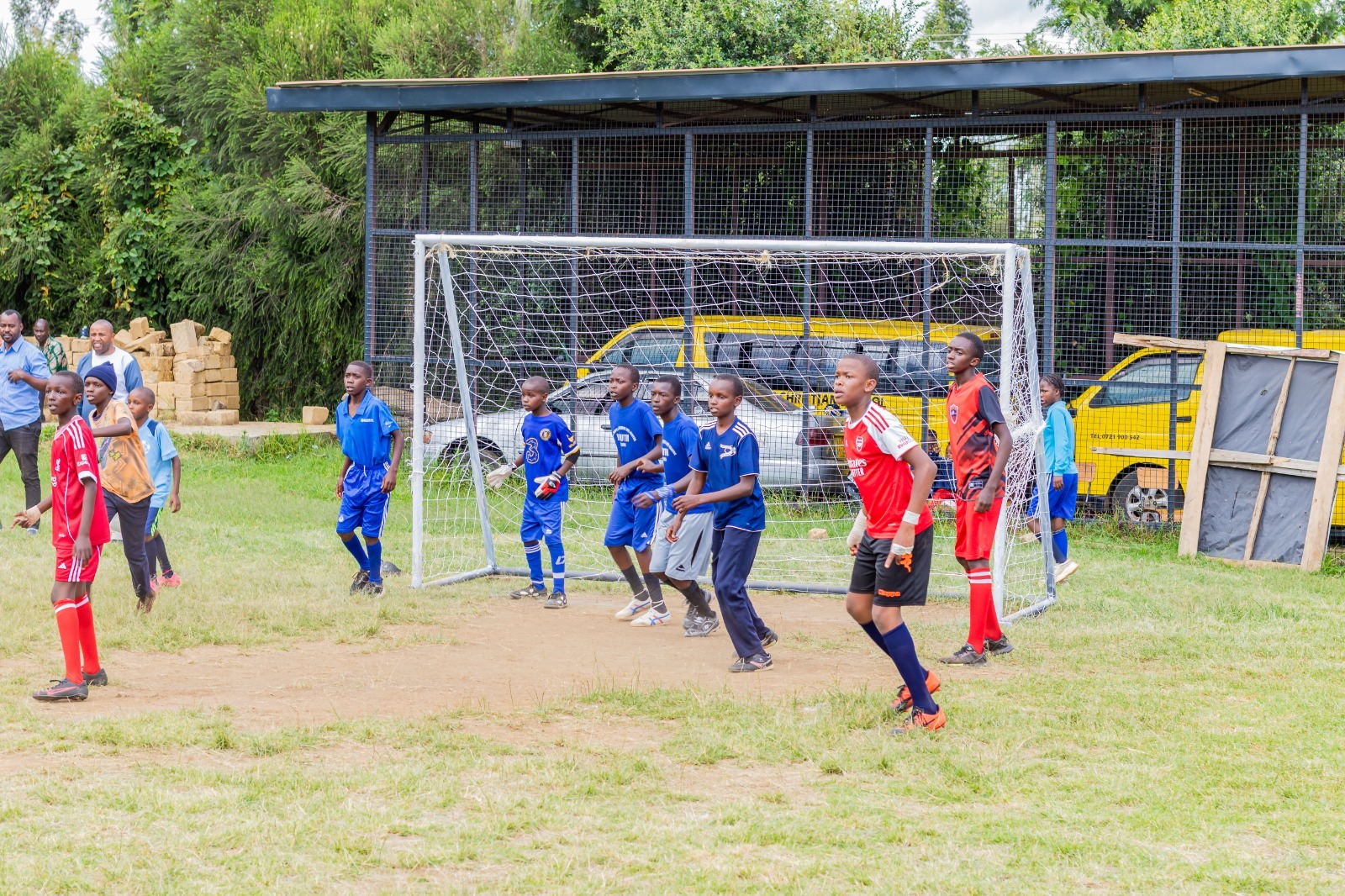 Match day at the Maai Mahiu campus