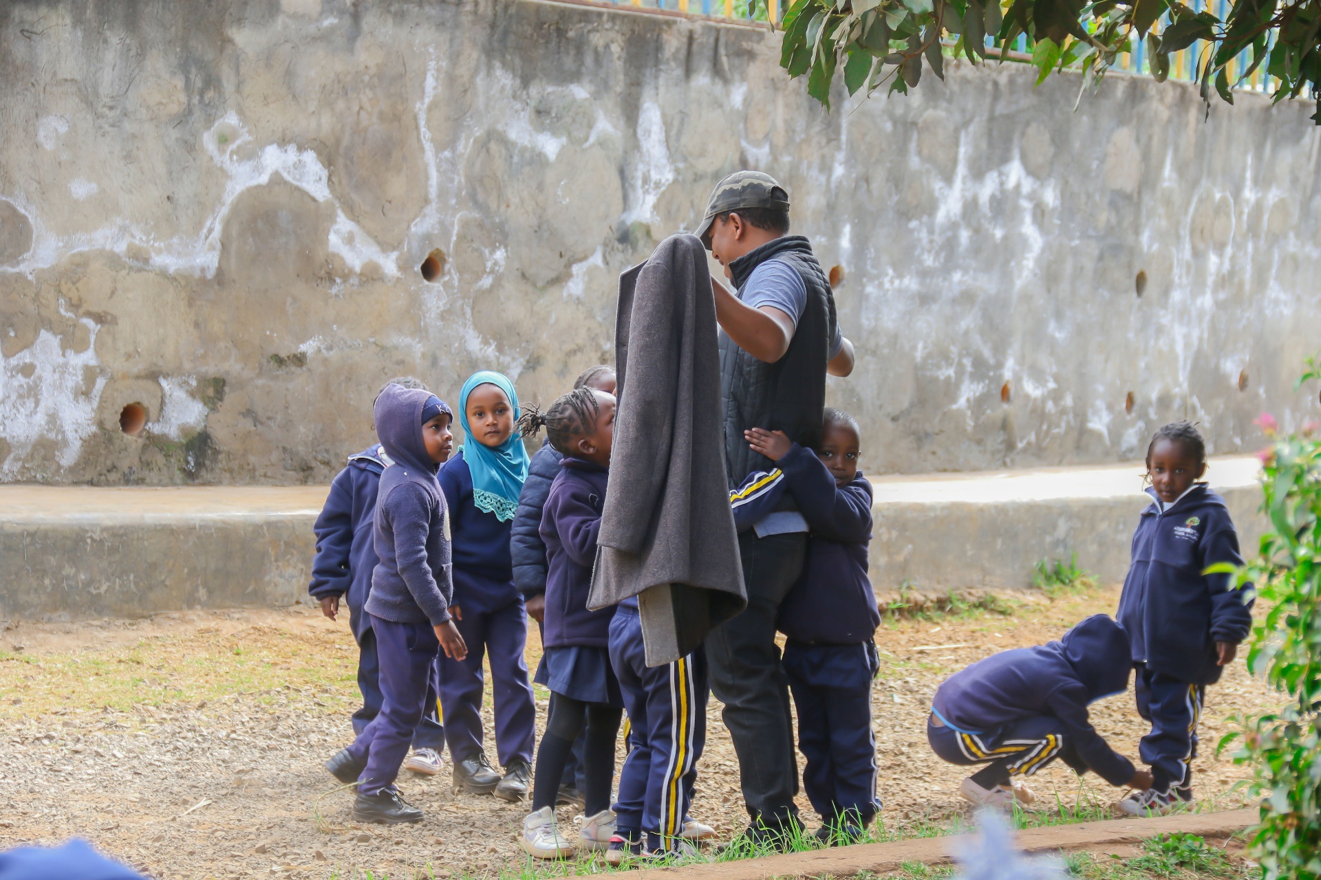 Pre-Primary — Outdoor Learning with Teacher