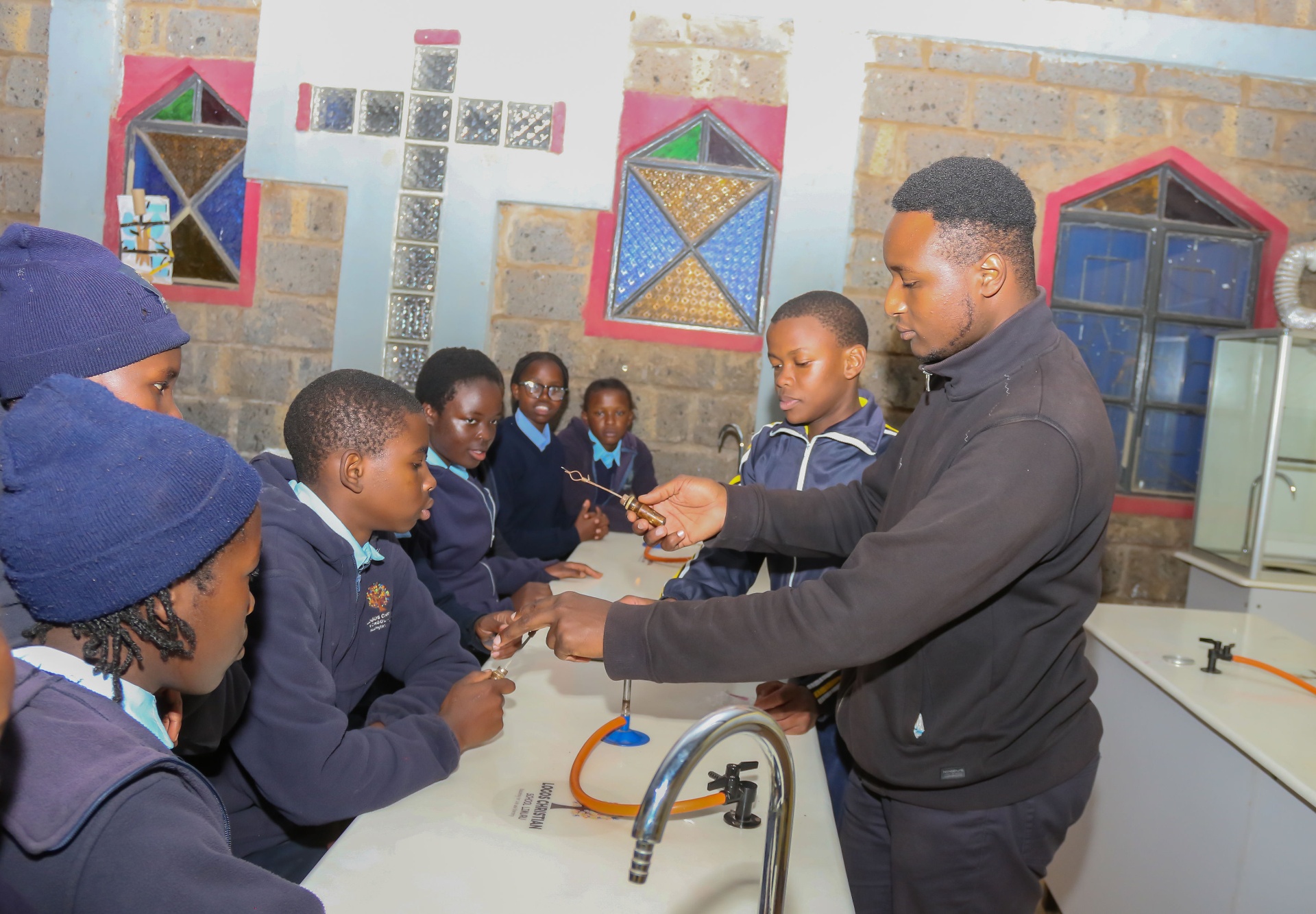 Science Class — Hands-On Demonstration