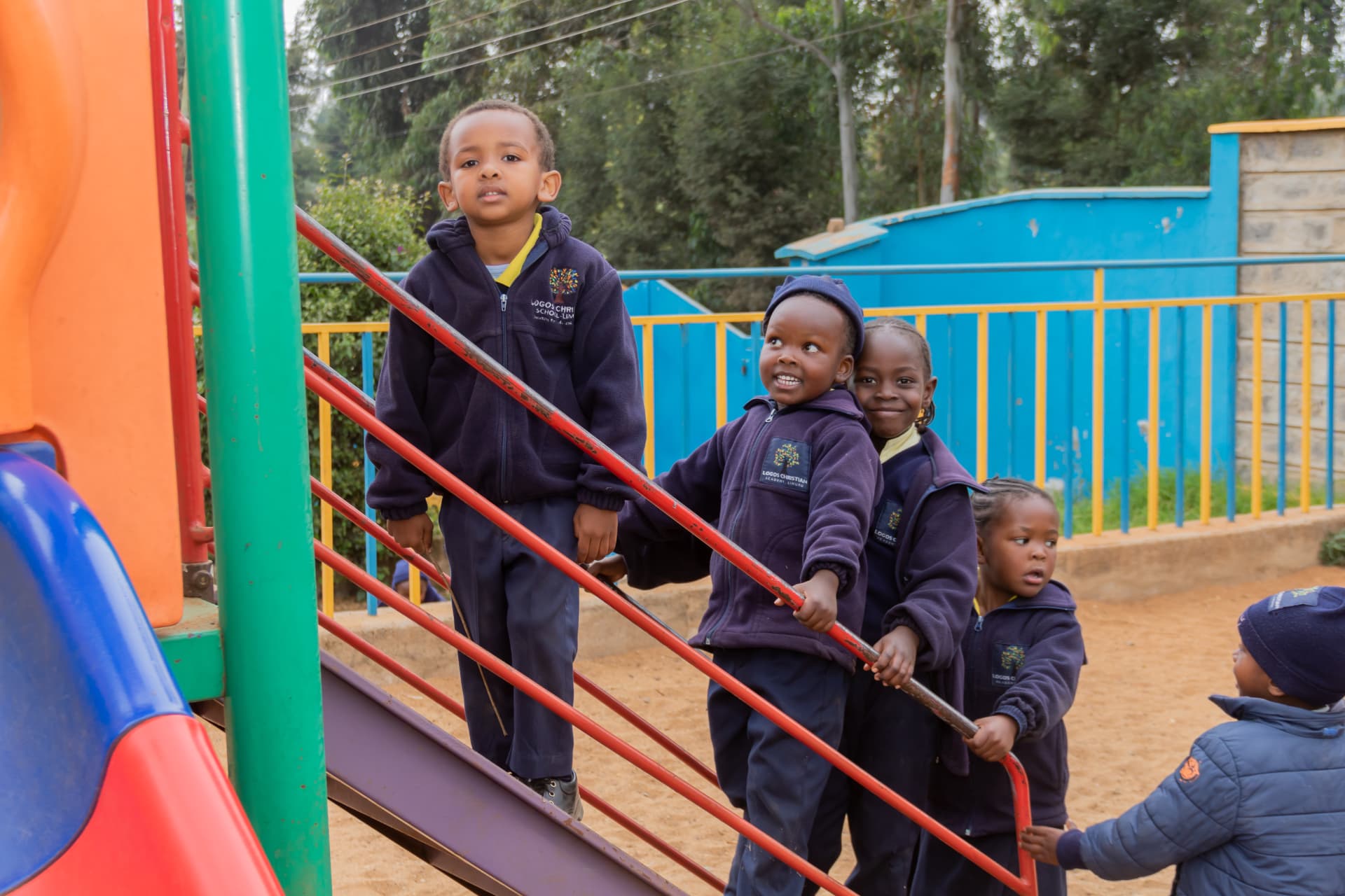 Pre-Primary — Climbing and Playing Together