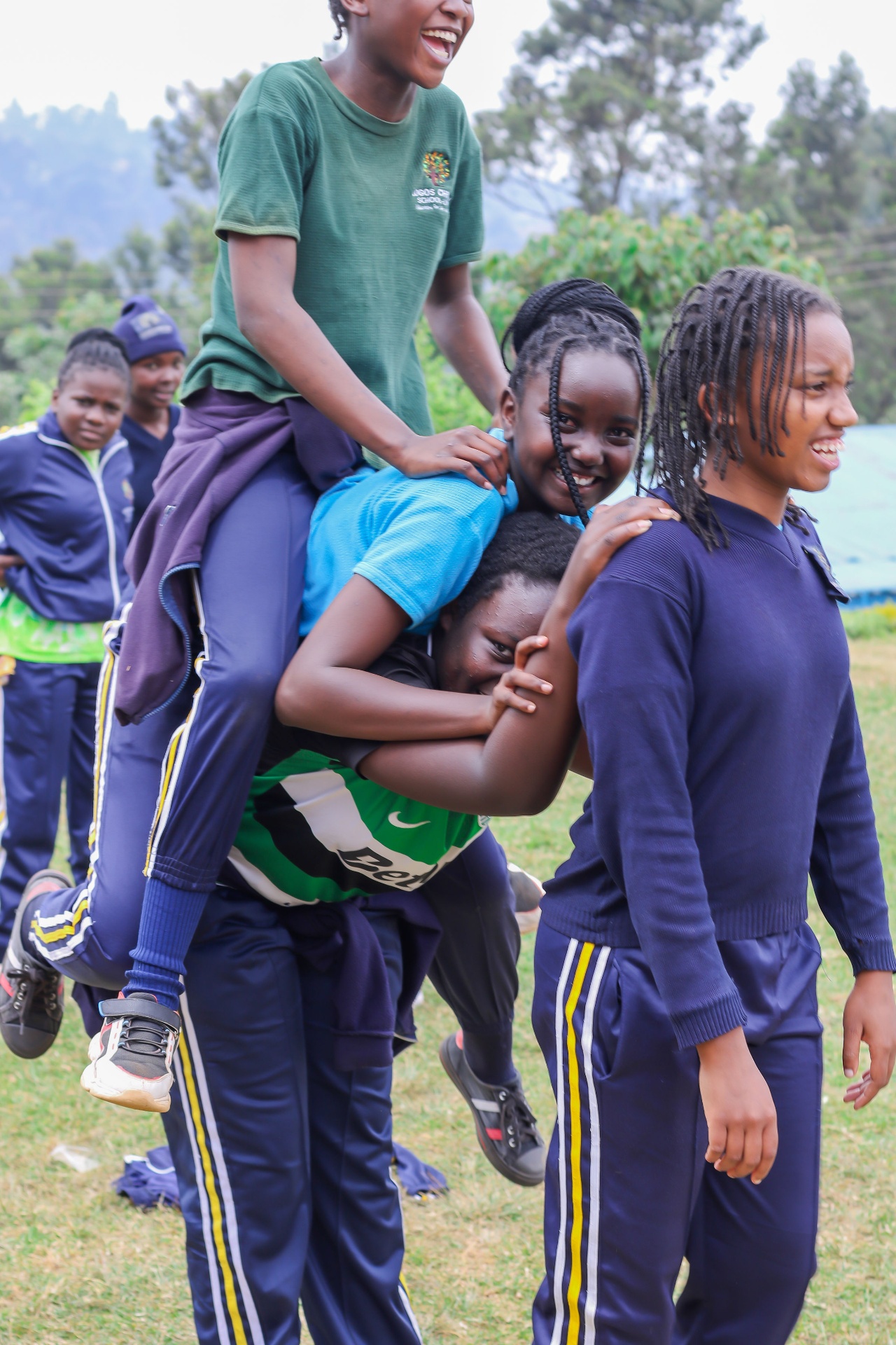 Laughter on the Sports Field