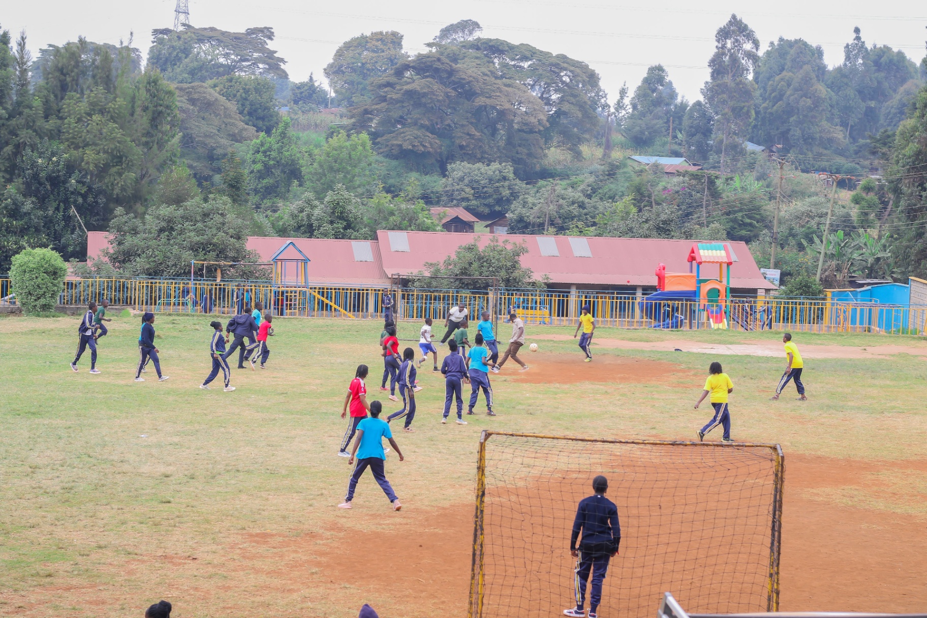 Match Day — Action on the Pitch