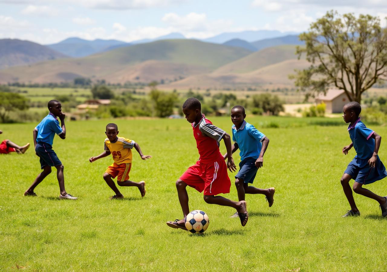 Sport, play and friendship